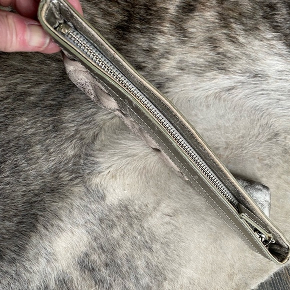 Express Genuine Leather Clutch /bag - Picture 2 of 7